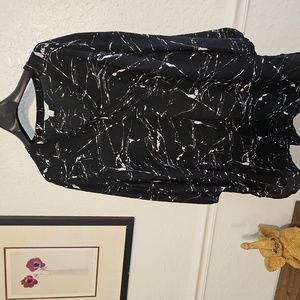 Black blouse 2X